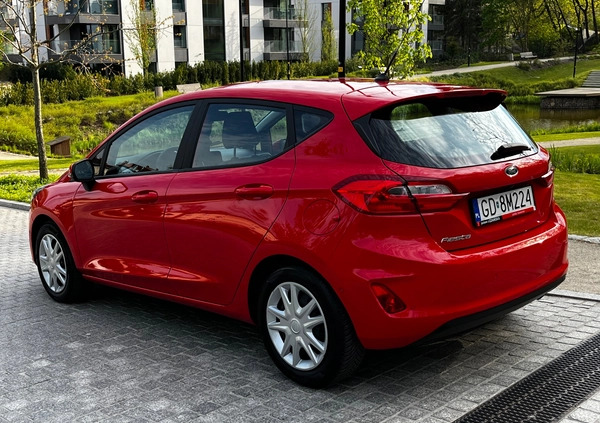 Ford Fiesta cena 39900 przebieg: 109000, rok produkcji 2018 z Gdańsk małe 667